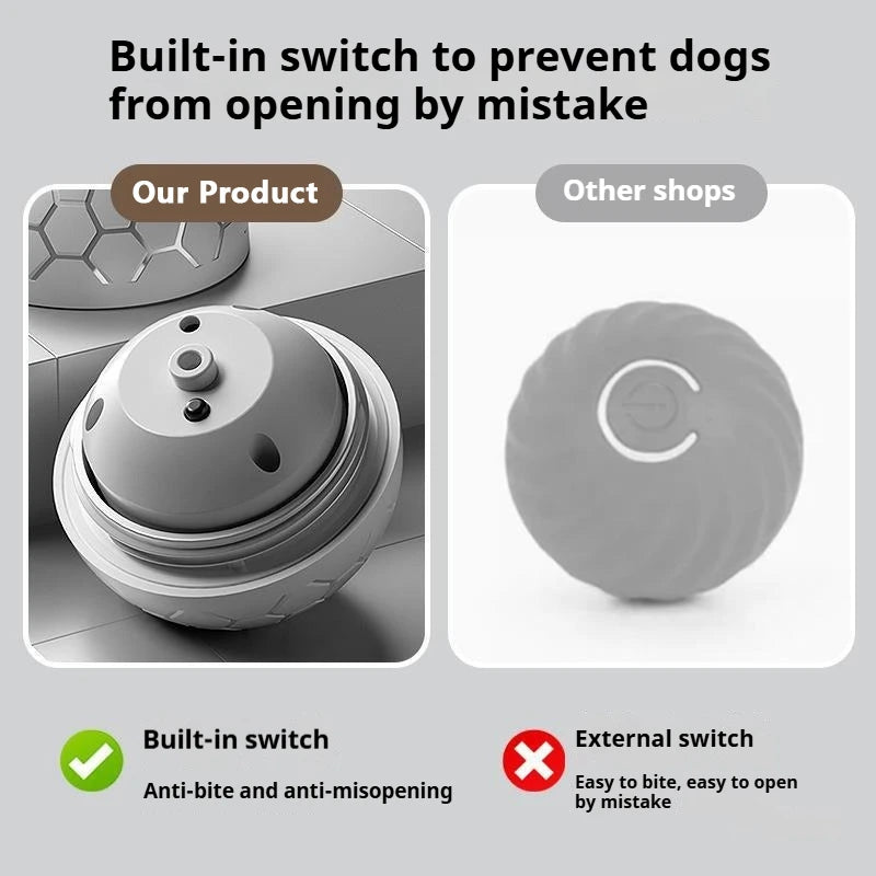 Bola de brinquedo inteligente para cachorro